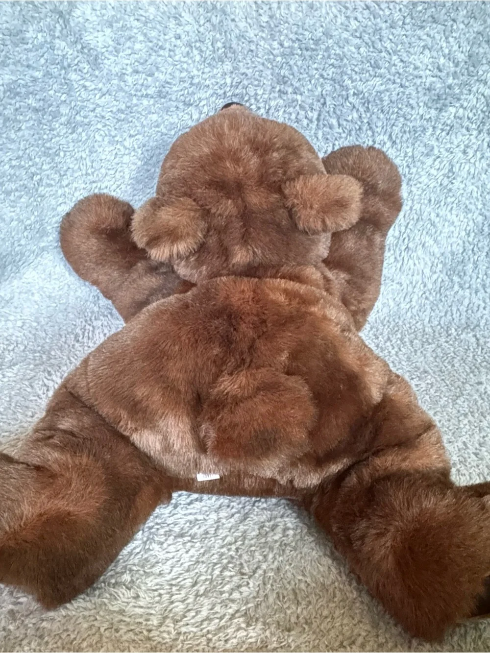 Ty Plush Classic 1996 Large Paws Brown 26” Grizzly Bear Stuffed Animal Laying
